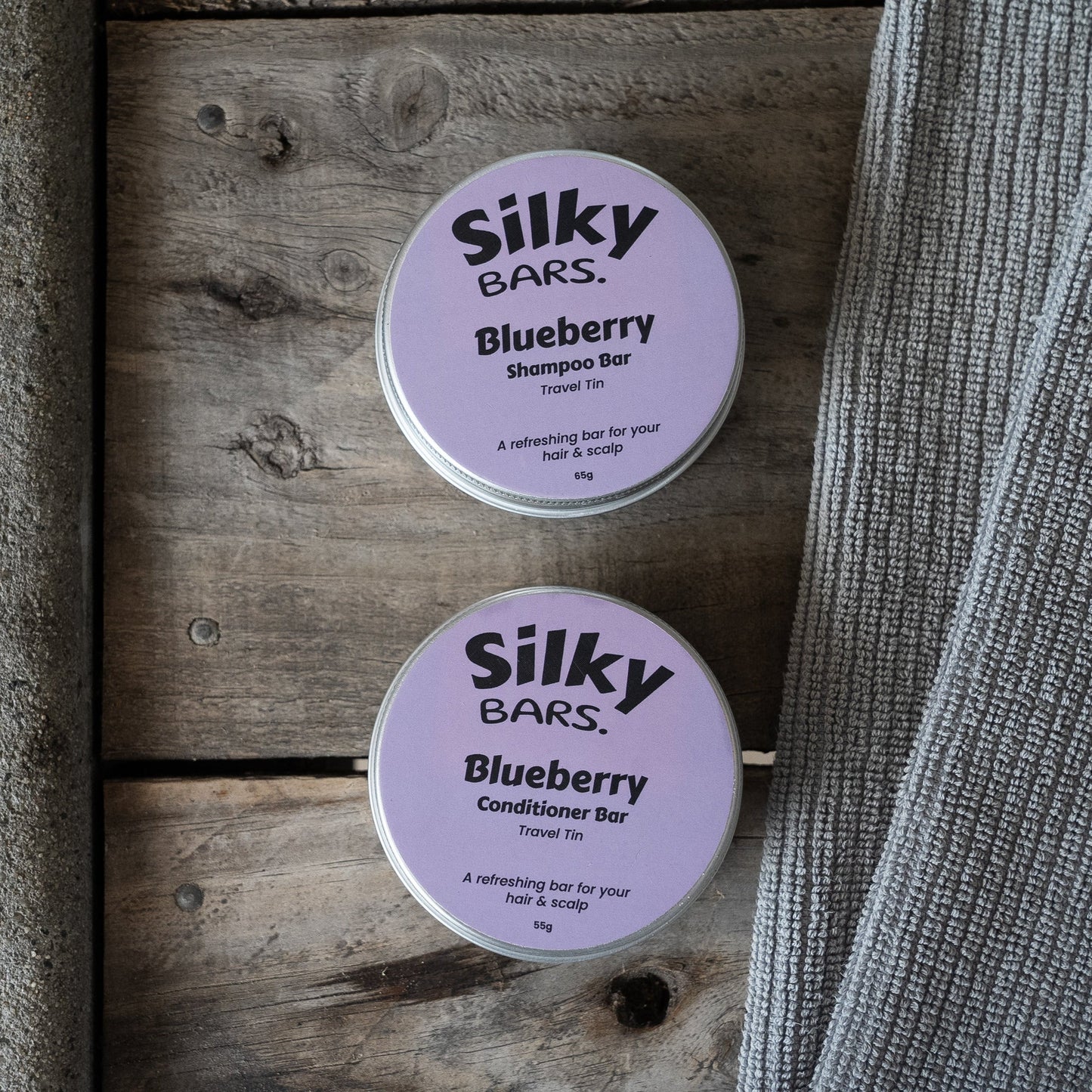 Blueberry Shampoo & Conditioner Hair Care Bundle